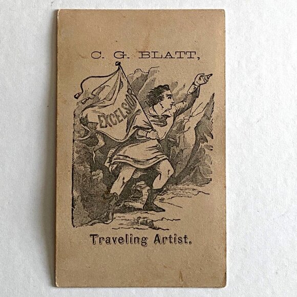 c1870 Antique CDV Old Woman Vignette CG Blatt Portrait Carte De Visite Photo - Picture 3 of 3